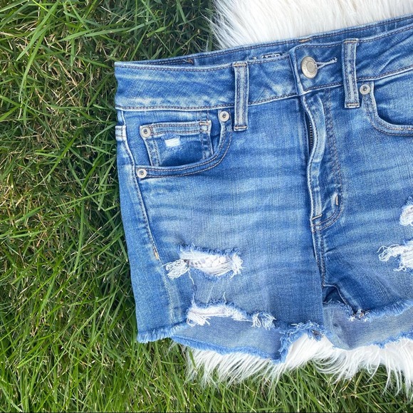 American eagle festival high-rise Shortie shorts 4